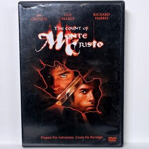 Count of Monte Cristo DVD‎ Jim Caviezel Guy Pearce Widescreen Action Movie